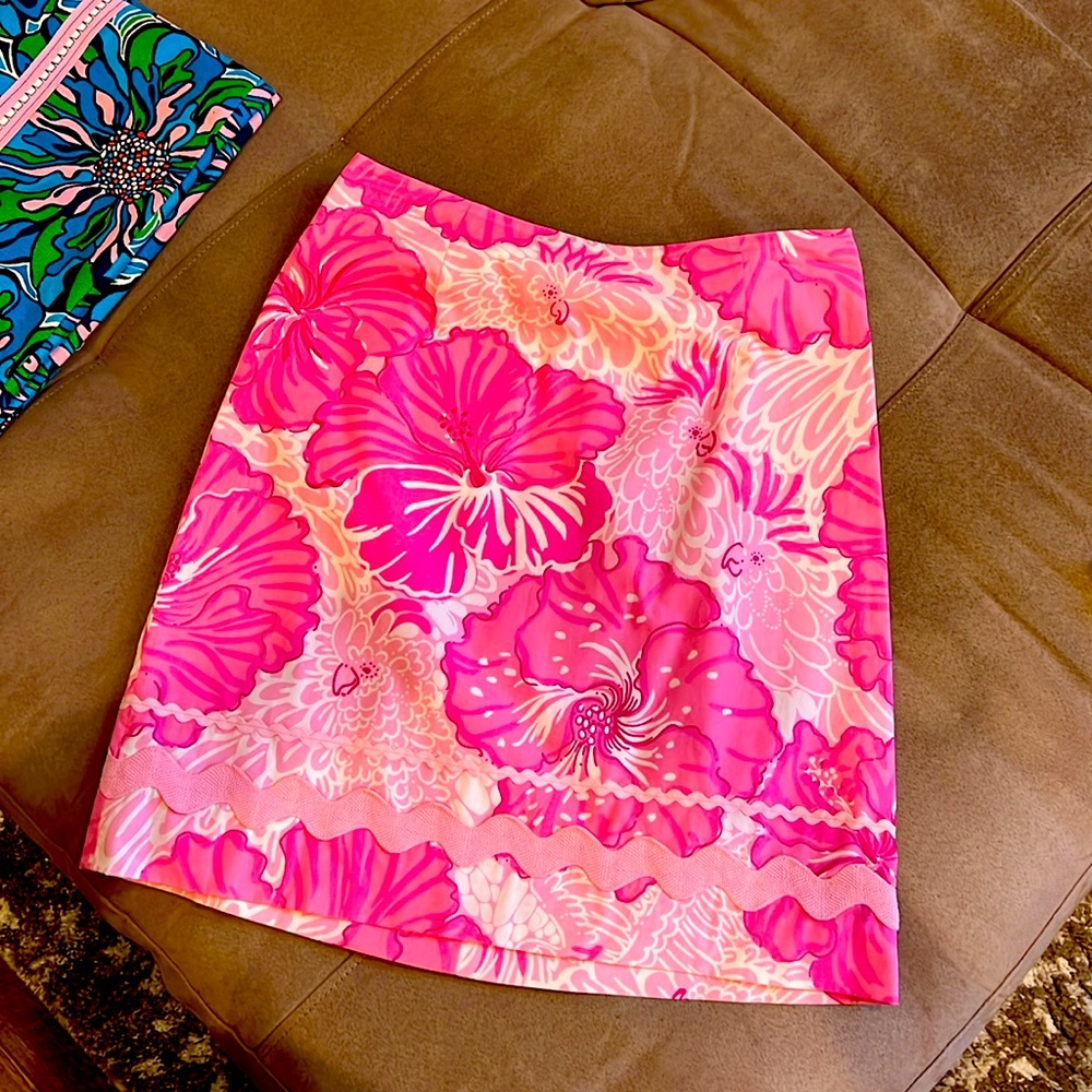 Lilly Pulitzer mini skirt size 0